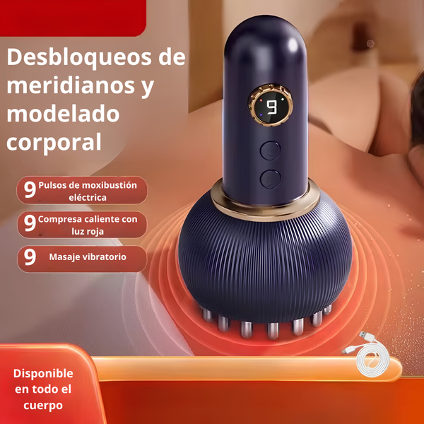 Nublora - Masajeador Eléctrico con Calor y Vibración