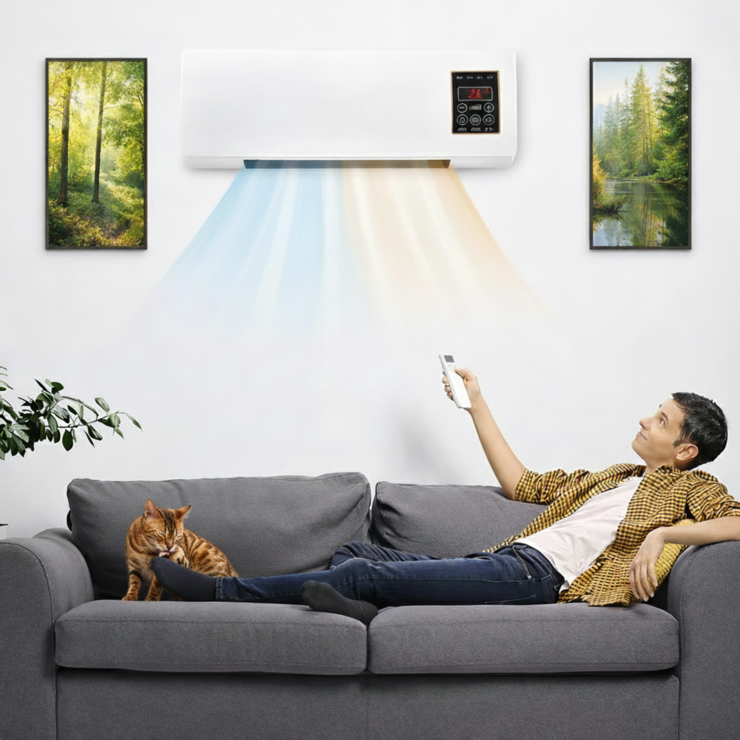 Aire Acondicionado Split Inverter 2 en 1 Pro™