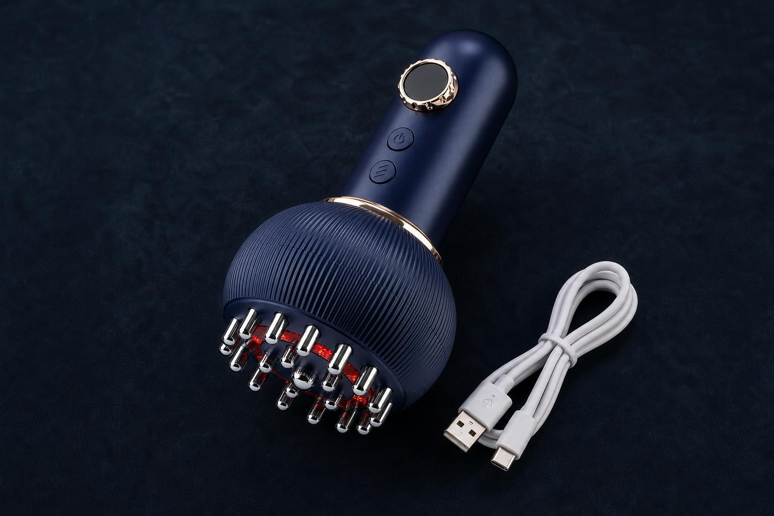 Kit completo del masajeador eléctrico Nublora con su cable